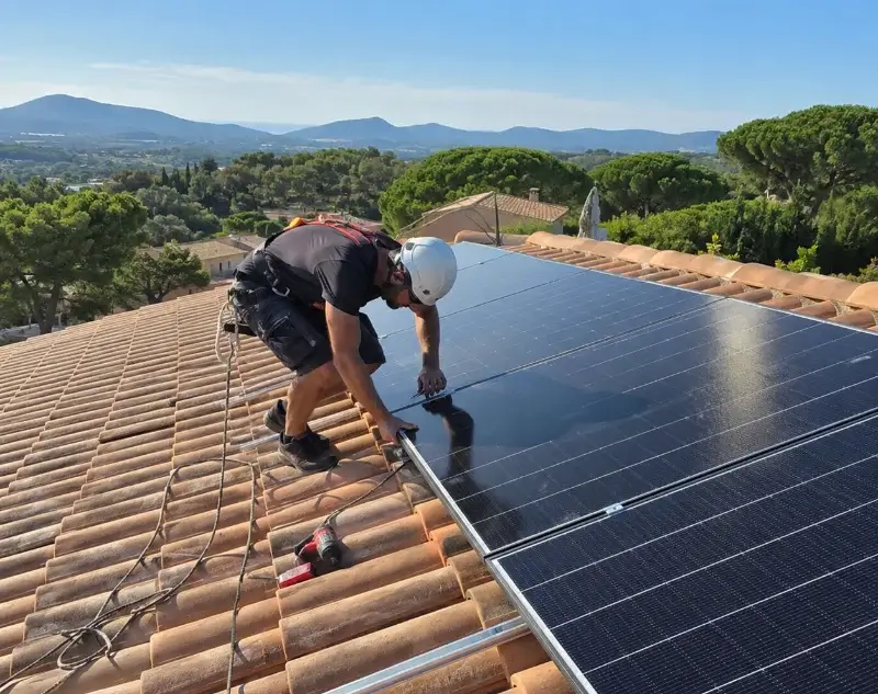 Installateur panneaux solaires Faucigny — pose photovoltaïque sur toiture